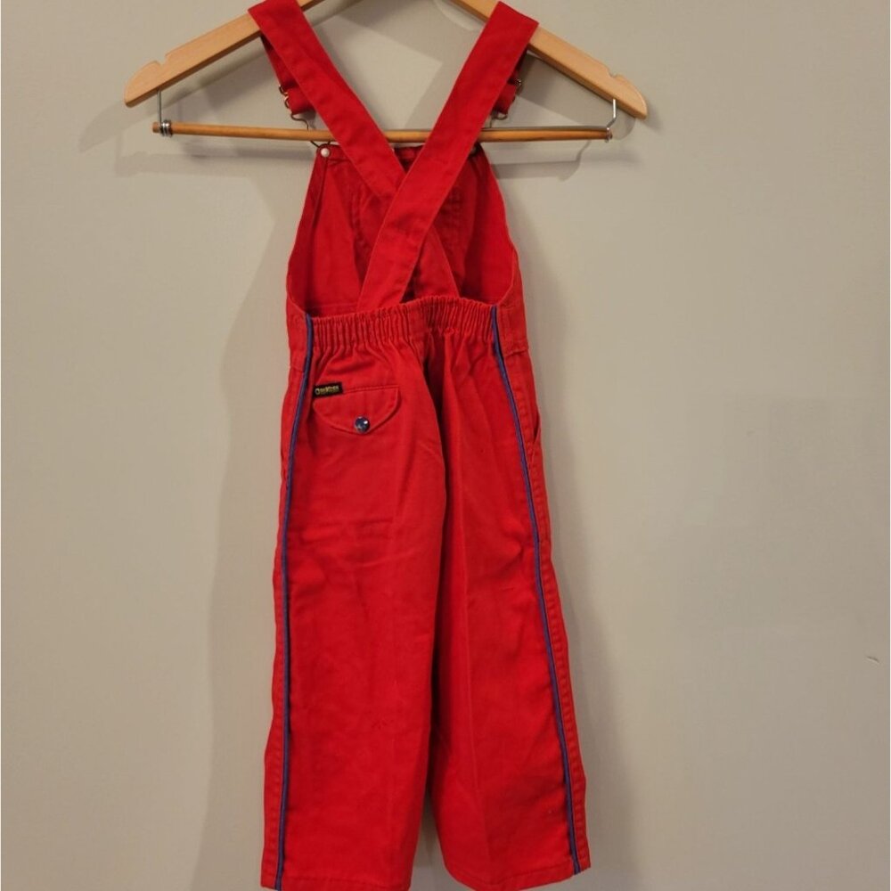 Vintage Red OshKosh Overalls - Picture 2 of 7
